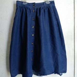 Modcloth denim skirt